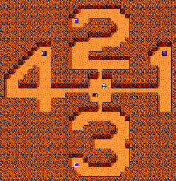 Thumbnail for a map of Urashima Scenario Jizo Tower - 4F for the NES game Momotarou Densetseu Gaiden.