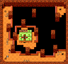 Thumbnail for a map of Urashima Scenario Onara Cave - B1 for the NES game Momotarou Densetseu Gaiden.