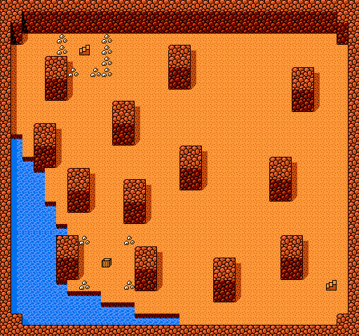 Thumbnail for a map of Urashima Scenario Onara Cave - B4 for the NES game Momotarou Densetseu Gaiden.