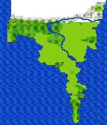 Thumbnail for a map of Urashima Scenario Overworld for the NES game Momotarou Densetseu Gaiden.