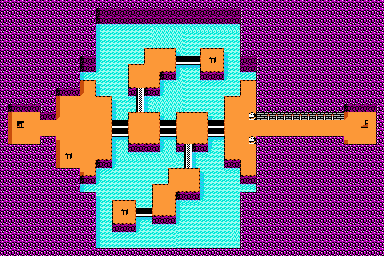 Thumbnail for a map of Yasha-hime Scenario Hell - B1 for the NES game Momotarou Densetseu Gaiden.