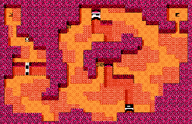 Thumbnail for a map of Yasha-hime Scenario Hell - B10 for the NES game Momotarou Densetseu Gaiden.