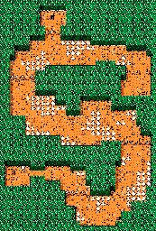 Thumbnail for a map of Yasha-hime Scenario Hell - B7 for the NES game Momotarou Densetseu Gaiden.