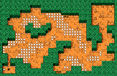 Thumbnail for a map of Yasha-hime Scenario Hell - B8 for the NES game Momotarou Densetseu Gaiden.