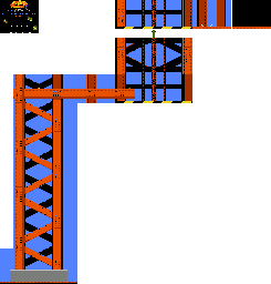 Thumbnail for a map of Stage 4 Area 2 for the NES game Monster In My Pocket.