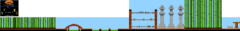 Thumbnail for a map of Stage 5 Area 1 for the NES game Monster In My Pocket.