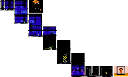 Thumbnail for a map of Stage 6 Area 2 for the NES game Monster In My Pocket.