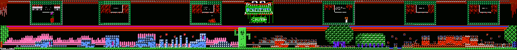 Thumbnail for a map of Round 1 for the NES game Monster Party.