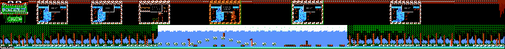 Thumbnail for a map of Round 5 for the NES game Monster Party.