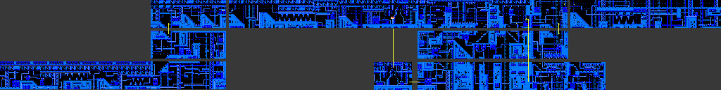 Thumbnail for a map of Stage 6: Laboratory for the NES game Moon Crystal.