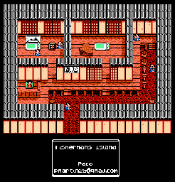 Thumbnail for a map of Fishermans Island for the NES game Musashi no Bouken.