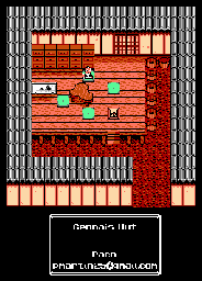 Thumbnail for a map of Gennais Hut for the NES game Musashi no Bouken.