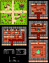 Thumbnail for a map of Inagi for the NES game Musashi no Bouken.