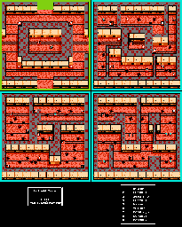Thumbnail for a map of Mutsuki Tower for the NES game Musashi no Bouken.