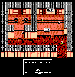 Thumbnail for a map of Sekishuusais Dojo for the NES game Musashi no Bouken.