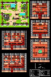 Thumbnail for a map of Suwa for the NES game Musashi no Bouken.