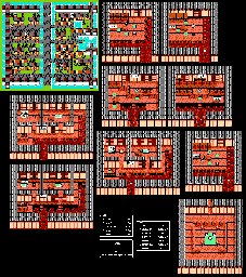 Thumbnail for a map of Ukyo for the NES game Musashi no Bouken.