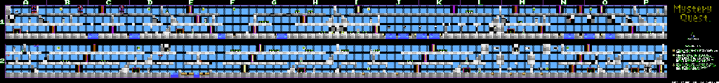 Thumbnail for a map of Castle 1 for the NES game Mystery Quest.