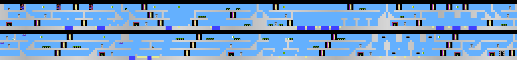 Thumbnail for a map of Castle 1 (Unmarked) for the NES game Mystery Quest.