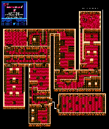 Thumbnail for a map of Stage 4: River Of Slime for the NES game New Ghostbusters II.