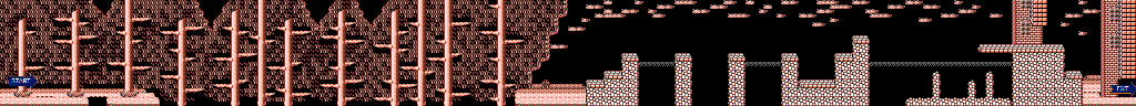Thumbnail for a map of Stage 3-1: Devil's Forest for the NES game Ninja Crusaders.