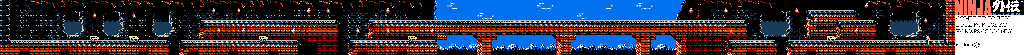 Thumbnail for a map of Act IV Scene 2 (Unmarked) for the NES game Ninja Gaiden.