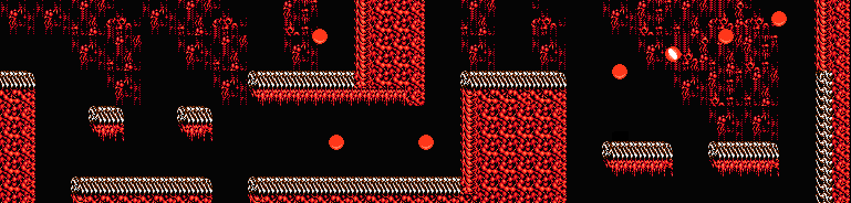 Thumbnail for a map of Act V Scene 1 (Unmarked) for the NES game Ninja Gaiden - Episode II: The Dark Sword Of Chaos.