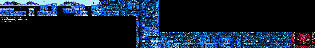 Thumbnail for a map of Act V Scene 3 for the NES game Ninja Gaiden - Episode II: The Dark Sword Of Chaos.