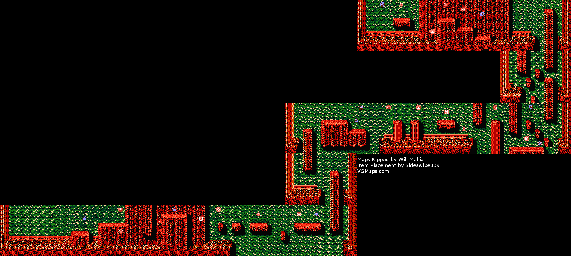 Thumbnail for a map of Act VII Scene 1 for the NES game Ninja Gaiden - Episode II: The Dark Sword Of Chaos.