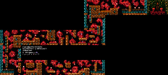 Thumbnail for a map of Act VII Scene 2 for the NES game Ninja Gaiden - Episode II: The Dark Sword Of Chaos.