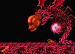 Thumbnail for a map of Act VII Scene 4 for the NES game Ninja Gaiden - Episode II: The Dark Sword Of Chaos.