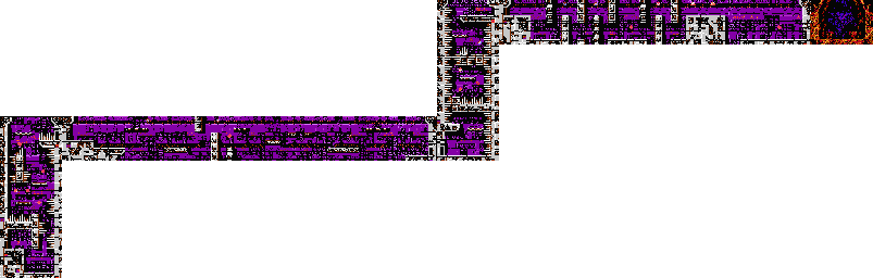 Thumbnail for a map of Act VII Scene 3 for the NES game Ninja Gaiden - Episode III: The Ancient Ship Of Doom.