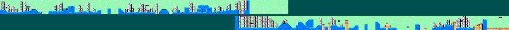 Thumbnail for a map of World 1-1 for the NES game Ninja Jajamaru: Ginga Daisakusen.