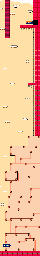 Thumbnail for a map of World 3-2 for the NES game Ninja Jajamaru: Ginga Daisakusen.