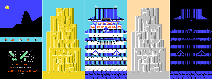 Thumbnail for a map of Maps for the NES game Ninja Kun.