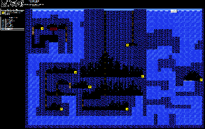 Thumbnail for a map of Lake Cave for the NES game Ninjara Hoi!.