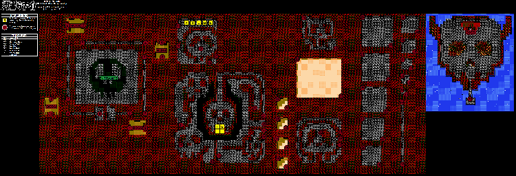 Thumbnail for a map of Skull Castle for the NES game Ninjara Hoi!.