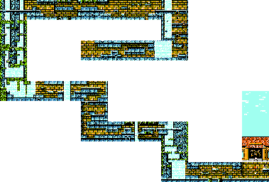 Thumbnail for a map of Dessert for the NES game Panic Restaurant.