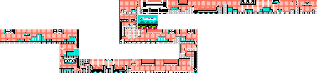 Thumbnail for a map of Salad for the NES game Panic Restaurant.