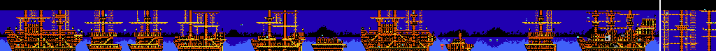 Thumbnail for a map of Stage 8 for the NES game Peter Pan And The Pirates.
