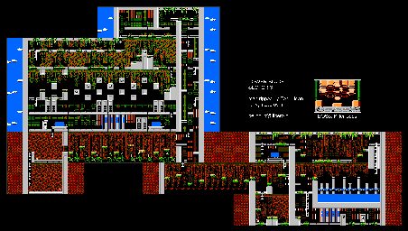 Thumbnail for a map of Sector 3 for the NES game Power Blade.