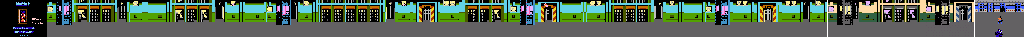 Thumbnail for a map of Jigsaw Stage 2 & 3 for the NES game The Punisher.