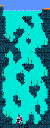Thumbnail for a map of Linus Spacehead Level 1: Bubble Trouble for the NES game Quattro Adventure.
