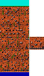 Thumbnail for a map of Linus Spacehead Level 3: Clifftop Capers for the NES game Quattro Adventure.
