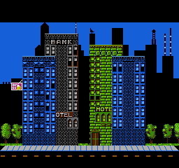 Thumbnail for a map of Day 018: Dallas for the NES game Rampage.