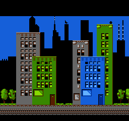 Thumbnail for a map of Day 019: Dallas for the NES game Rampage.