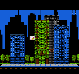 Thumbnail for a map of Day 023: Little Rock for the NES game Rampage.