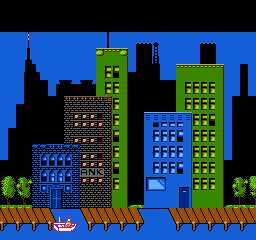 Thumbnail for a map of Day 025: New Orleans for the NES game Rampage.