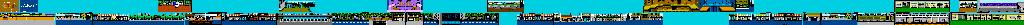 Thumbnail for a map of River City for the NES game River City Ransom.