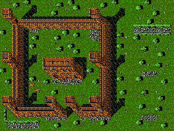 Thumbnail for a map of Dubois Grounds for the NES game Robin Hood: Prince Of Thieves.